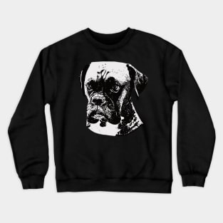 Boxer Face Crewneck Sweatshirt